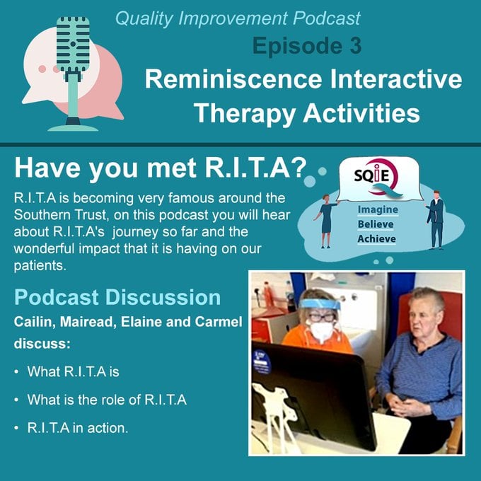 Podcast: The QI team at Southern Trust in Northern Ireland introduce us to RITA